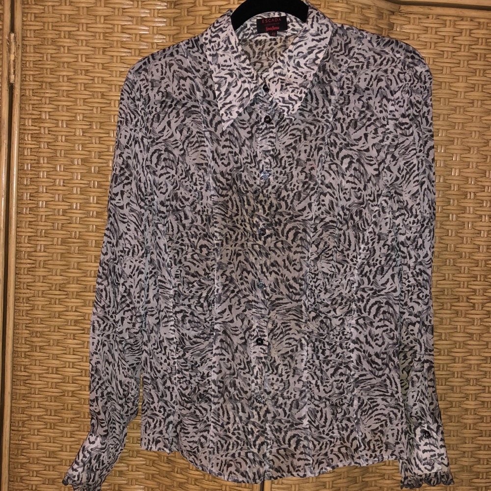 Escada silk blouse